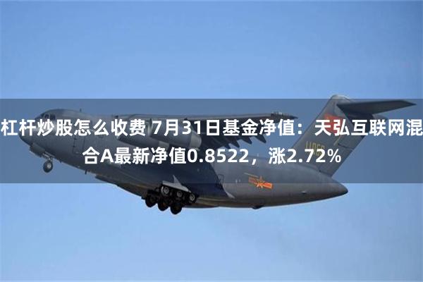 杠杆炒股怎么收费 7月31日基金净值：天弘互联网混合A最新净值0.8522，涨2.72%