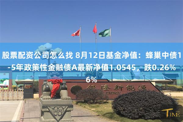 股票配资公司怎么找 8月12日基金净值：蜂巢中债1-5年政策性金融债A最新净值1.0545，跌0.26%